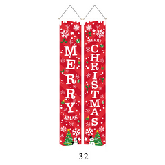 Christmas Door Banner Decoration