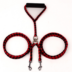 Hand-Knitted Double-Ended Braided Dog Leash